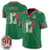 Detroit Lions Sam LaPorta Mexico Edition Vapor Jersey - All Stitched - Green