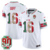 Detroit Lions Jared Goff Mexico Edition Vapor Jersey - All Stitched - White