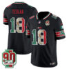 Detroit Lions Isaac TeSlaa Mexico Edition Vapor Jersey - All Stitched - Black
