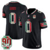 Detroit Lions Jahmyr Gibbs Mexico Edition Vapor Jersey - All Stitched - Black
