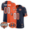 Chicago Bears 2026 Split Edition Vapor Custom Jersey - All Stitched - Orange Rivalries