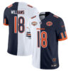 Chicago Bears Caleb Williams 2026 Split Vapor Limited Jersey - All Stitched - White Rivalrie