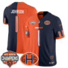 Chicago Bears Jaylon Johnson 2026 Split Vapor Limited Jersey - All Stitched - Orange Rivalries