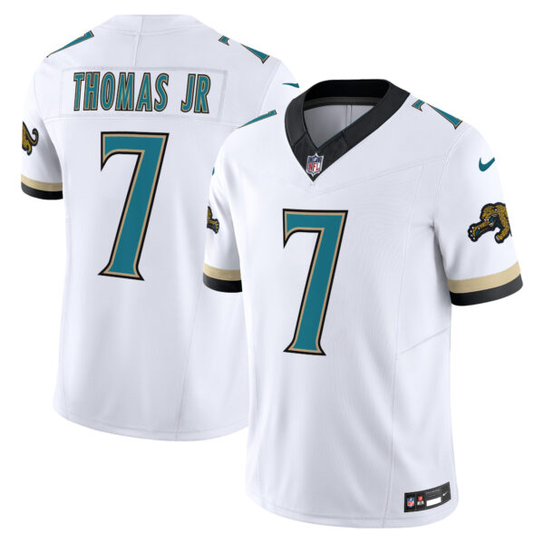 Jacksonville Jaguars Brian Thomas Jr. Throwback Vapor Limited Jersey - All Stitched - White