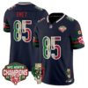 Chicago Bears Cole Kmet Mexico NFC North Champions Patch Limited Edition - All Stitched - Navy