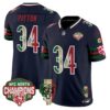 Chicago Bears Walter Payton Mexico NFC North Champions Patch Limited Edition - All Stitched - Navy