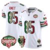 Chicago Bears Cole Kmet Mexico NFC North Champions Patch Limited Edition - All Stitched - White