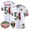 Chicago Bears Brian Urlacher Mexico NFC North Champions Patch Limited Edition - All Stitched - White