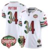 Chicago Bears Walter Payton Mexico NFC North Champions Patch Limited Edition - All Stitched - White