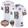 Chicago Bears Caleb Williams Mexico NFC North Champions Patch Limited Edition - All Stitched - White