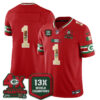 Green Bay Packers Team Mexico Edition Vapor Jersey - All Stitched - Red