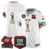 Green Bay Packers Team Mexico Edition Vapor Jersey - All Stitched - White