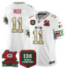Green Bay Packers Jayden Reed Mexico Edition Vapor Jersey - All Stitched - White