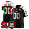 Green Bay Packers Mexico Edition Vapor Custom Jersey - All Stitched - Alternate