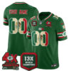 Green Bay Packers Mexico Edition Vapor Custom Jersey - All Stitched - Green