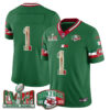 Kansas City Chiefs Team Mexico Edition Vapor Jersey - All Stitched - Green