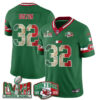 Kansas City Chiefs Nick Bolton Mexico Edition Vapor Jersey - All Stitched - Green