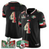 Kansas City Chiefs Rashee Rice Mexico Edition Vapor Jersey - All Stitched - Black