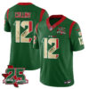 Houston Texans Nico Collins 25 Seasons Mexico Style Vapor Jersey - All Stitched - Green