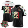 Houston Texans Joe Mixon 25 Seasons Mexico Style Vapor Jersey - All Stitched - Alternate