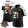 Houston Texans Nick Chubb 25 Seasons Mexico Style Vapor Jersey - All Stitched - Alternate