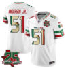 Houston Texans Will Anderson Jr. 25 Seasons Mexico Style Vapor Jersey - All Stitched - White