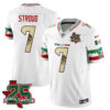 Houston Texans C.J. Stroud 25 Seasons Mexico Style Vapor Jersey - All Stitched - White