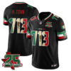 Houston Texans H-Town 25 Seasons Mexico Style Vapor Jersey - All Stitched - Black