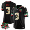 Houston Texans Tank Dell 25 Seasons Mexico Style Vapor Jersey - All Stitched - Black