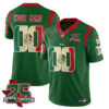 Houston Texans 25 Seasons Mexico Style Vapor Custom Jersey - All Stitched - Green