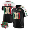 Houston Texans 25 Seasons Mexico Style Vapor Custom Jersey - All Stitched - Alternate