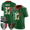 Las Vegas Raiders Michael Mayer 3X Champs Mexico Edition Vapor Jersey - All Stitched - Green