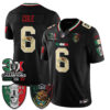 Las Vegas Raiders AJ Cole 3X Champs Mexico Edition Vapor Jersey - All Stitched - Black