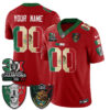 Las Vegas Raiders 3X Champs Mexico Edition Vapor Custom Jersey - All Stitched - Red