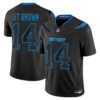 Detroit Lions St. Brown 2026 Rivalries Vapor Limited Vapor Limited Jersey - All Stitched - Black