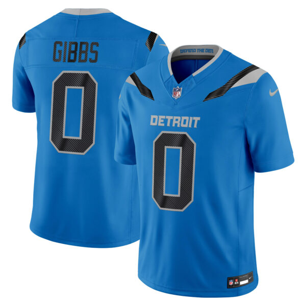 Detroit Lions Jahmyr Gibbs 2026 Rivalries Vapor Limited Vapor Limited Jersey - All Stitched - Blue