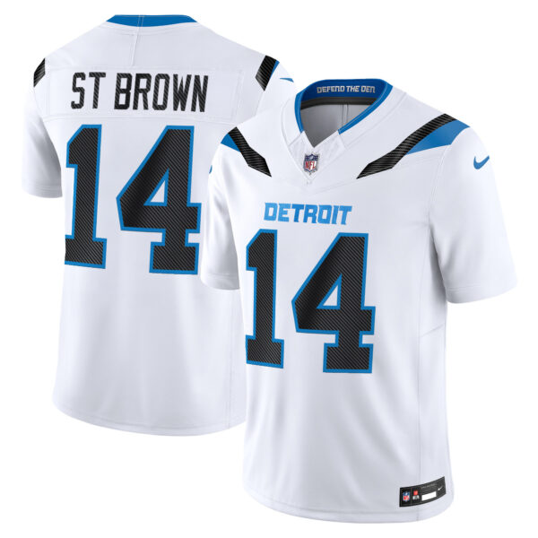 Detroit Lions St. Brown 2026 Rivalries Vapor Limited Vapor Limited Jersey - All Stitched - White