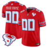 Houston Texans 2026 "Rivalries" Vapor Limited Custom Jersey - All Stitched - Red