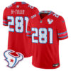 Houston Texans H-Town 281 2026 "Rivalries" Vapor Limited Jersey - All Stitched - Red