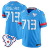 Houston Texans Screwston 713 2026 "Rivalries" Vapor Limited Jersey - All Stitched - Blue