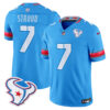 Houston Texans C.J. Stroud 2026 "Rivalries" Vapor Limited Jersey - All Stitched - Blue