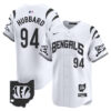 Cincinnati Bengals Sam Hubbard Vapor Premier Limited Baseball Jersey - All Stitched - White Limited