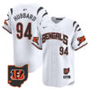 Cincinnati Bengals Sam Hubbard Vapor Premier Limited Baseball Jersey - All Stitched - White