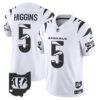 Cincinnati Bengals Tee Higgins Special Vapor Limited Jersey - All Stitched - White Limited
