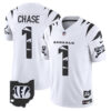 Cincinnati Bengals Ja'Marr Chase Special Vapor Limited Jersey - All Stitched - White Limited