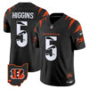 Cincinnati Bengals Tee Higgins Special Vapor Limited Jersey - All Stitched - Black