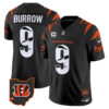 Cincinnati Bengals Joe Burrow Special Vapor Limited Jersey - All Stitched - Black