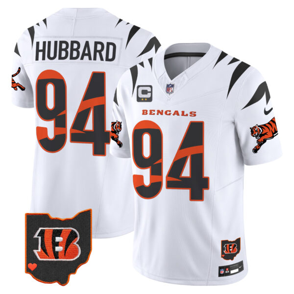 Cincinnati Bengals Sam Hubbard Special Vapor Limited Jersey - All Stitched - White