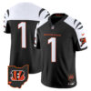 Cincinnati Bengals #1 Team 2026 Vapor Limited Jersey - All Stitched - Alternate