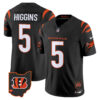 Cincinnati Bengals Tee Higgins 2026 Vapor Limited Jersey - All Stitched - Black